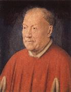 Jan Van Eyck Cardinal Niccolo Albergati USA oil painting artist